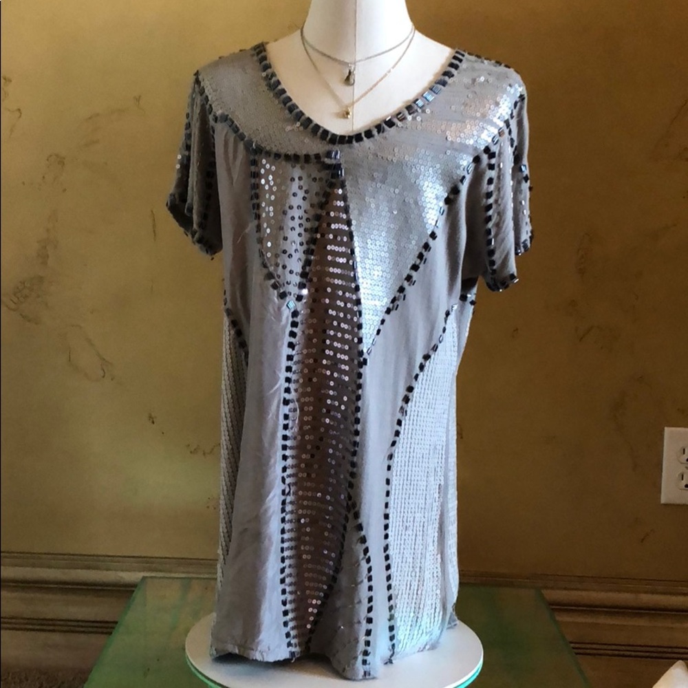 Sequin top